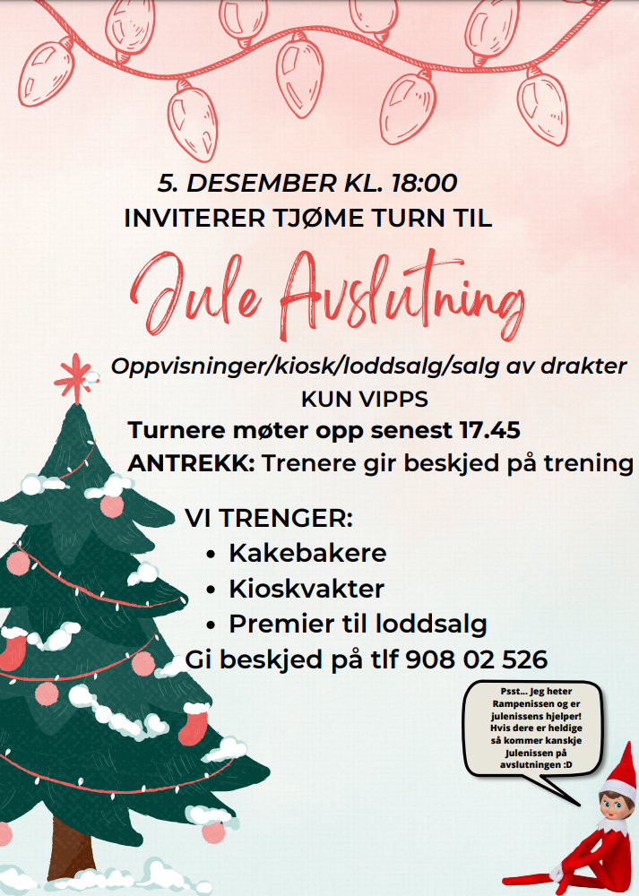 Juleavslutning 2022 - Tjøme Turn